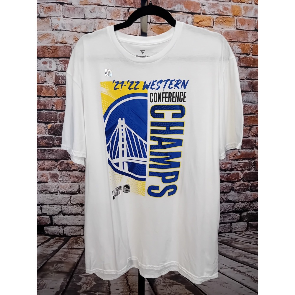 Golden State Warriors 21-22 Western Conference Champs Men's Size XL Fanatics